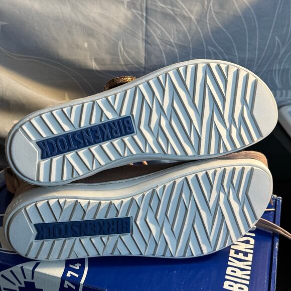 •NWT• Birkenstock Women’s Bartlett Metallic Rose Shoes • EU38 - Picture 5 of 12